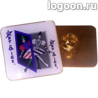 значки заливные